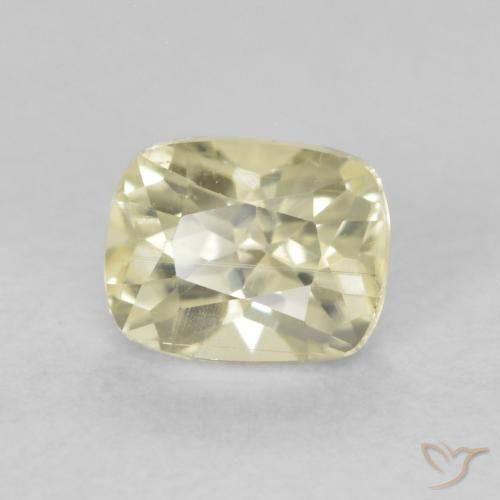 Diásporo com mudança de cor Luz amarela Natural 0.73ct, Almofada, VS