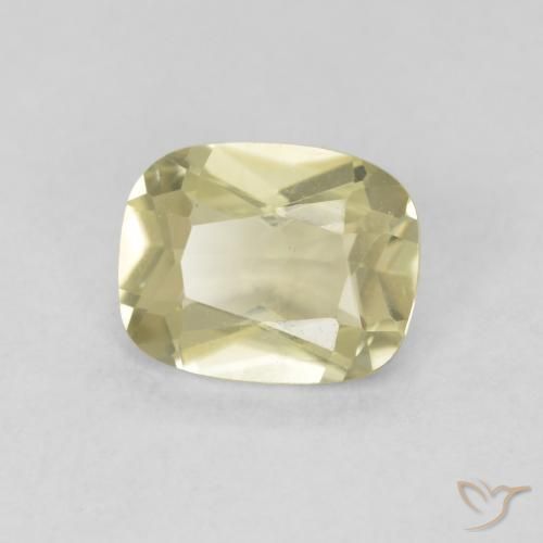 Diásporo com mudança de cor Luz amarela Natural 0.77ct, Almofada, VS