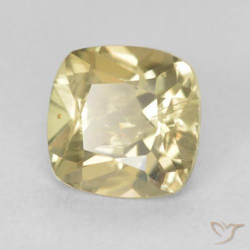 Diásporo com mudança de cor Luz amarela Natural 1.20ct, Almofada, VS