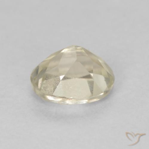 Diásporo com mudança de cor Luz amarela Natural 0.60ct, oval, VS