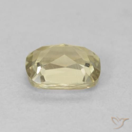 Diásporo com mudança de cor Luz amarela Natural 0.56ct, Almofada, VVS