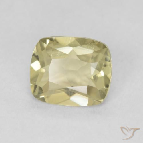 Diásporo com mudança de cor Luz amarela Natural 0.89ct, Almofada, VVS