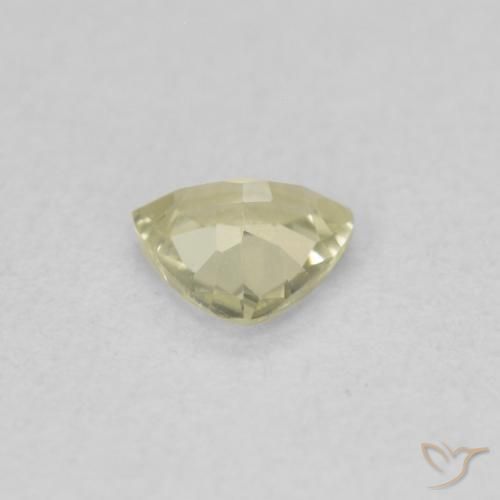 Diásporo com mudança de cor Luz amarela Natural 0.31ct, Trilhão, VVS
