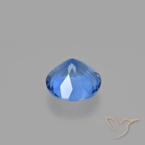 Fluorita que muda de cor Azul-marinho Natural 14.18ct, Redondo, VS