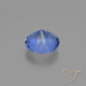 Fluorita que muda de cor Azul profundo Natural 10.78ct, Redondo, VS