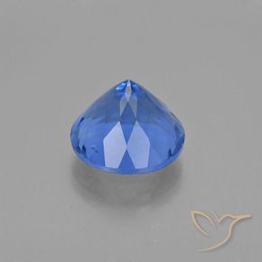 Fluorita que muda de cor Azul claro Natural 15.10ct, Redondo, VS