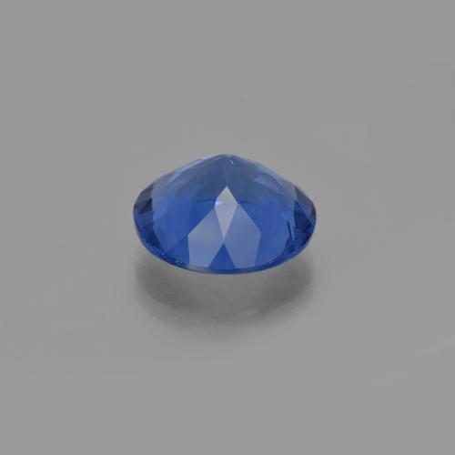 Fluorita de mudança de cor azul natural 11,38ct, corte redondo, VS