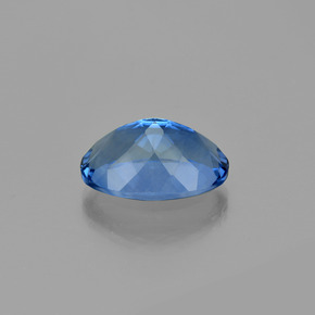 Fluorita que muda de cor Violeta para azul Natural 20.28ct, Corte Oval, VS