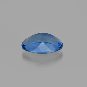 Fluorita de mudança de cor azul natural 18,62ct, corte oval, VS