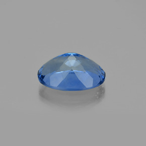 Fluorita que muda de cor Violeta para azul Natural 20.45ct, Corte Oval, VS