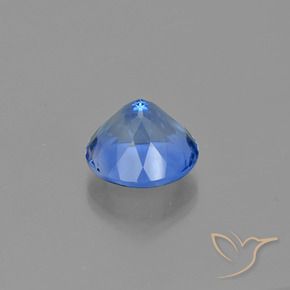 Fluorita que muda de cor Azul claro Natural 11.73ct, Redondo, VS