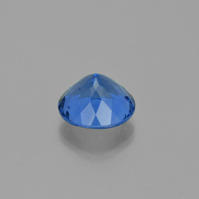 Fluorita de mudança de cor azul natural 11,21ct, corte redondo, VS