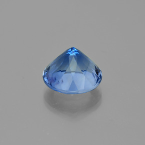 Fluorita de mudança de cor azul natural 14,53ct, corte redondo, VS
