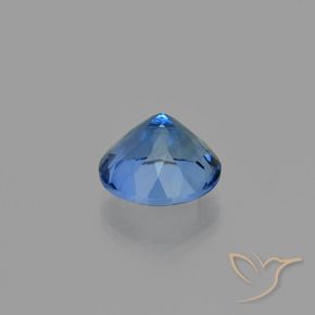 Fluorita que muda de cor Azul-marinho Natural 11.55ct, Redondo, VS