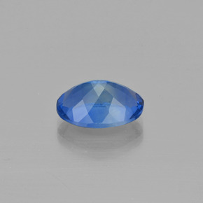 Fluorita de mudança de cor  natural 7,28ct, corte oval, VS