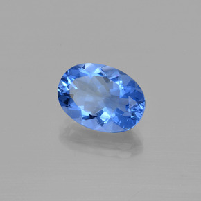 Fluorita de Mudança de Cor Violeta-Azul Natural 8,33ct, Corte Oval, VS