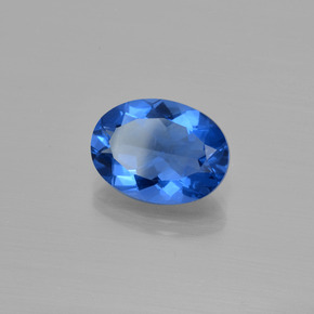 Fluorita de mudança de cor  natural 8,00ct, corte oval, VS