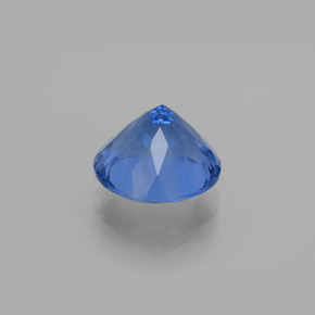 Fluorita de mudança de cor multicolorido natural 11,46ct, corte redondo, VS