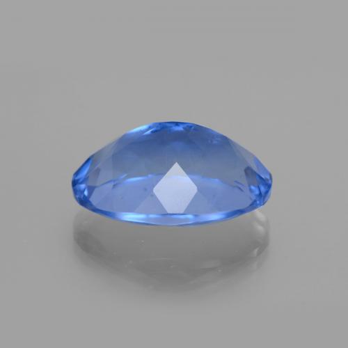 Fluorita que muda de cor Azul-marinho Natural 20.94ct, Corte Oval, VS