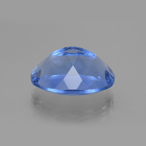 Fluorita de mudança de cor azul natural 21,46ct, corte oval, VS