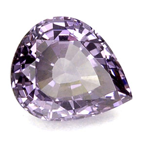 Granada de mudança de cor multicolorido natural 0,71ct, formato de pêra, VS