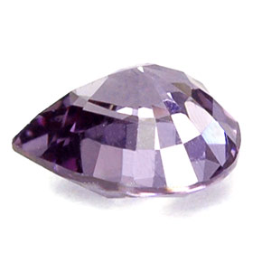 Granada de mudança de cor multicolorido natural 0,71ct, formato de pêra, VS