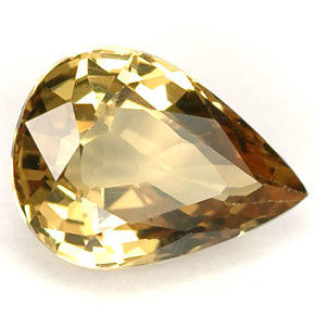 Granada de mudança de cor  natural 1,27ct, formato de pêra, VVS-VS