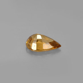 Granada de mudança de cor multicolorido natural 1,37ct, formato de pêra, VVS-VS