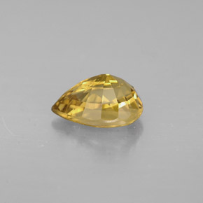 Granada de mudança de cor multicolorido natural 1,16ct, formato de pêra, VVS-VS