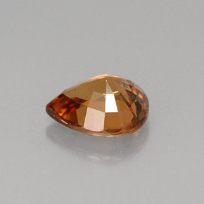 Granada de mudança de cor multicolorido natural 1,16ct, formato de pêra, VS