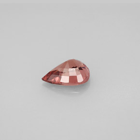 Granada que muda de cor Rosa rosado a rosa vermelho Natural 1.24ct, Formato de pêra, VS