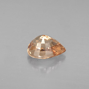 Granada de mudança de cor  natural 1,29ct, formato de pêra, VS-SI