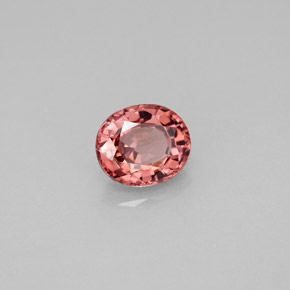 Granada de mudança de cor multicolorido natural 1,31ct, corte oval, VVS-VS