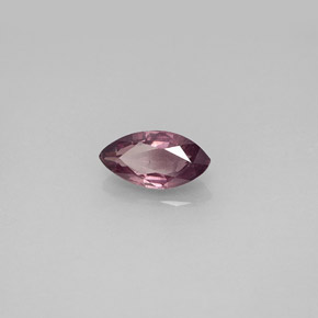 Granada que muda de cor Roxo para vermelho rosa Natural 0.91ct, Marquesa, VS