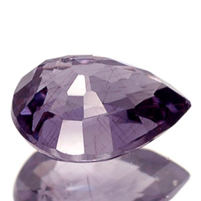 Granada de mudança de cor  natural 0,72ct, formato de pêra, VS