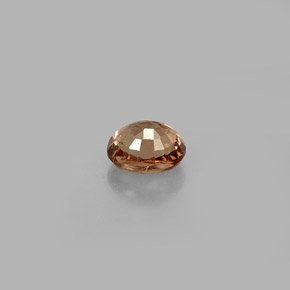 Granada de mudança de cor multicolorido natural 0,85ct, corte oval, VS