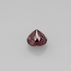 Granada de mudança de cor multicolorido natural 0,66ct, corte redondo, VS