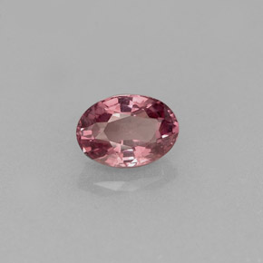 Granada de mudança de cor multicolorido natural 0,61ct, corte oval, VS
