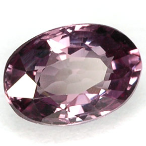 Granada de mudança de cor  natural 0,55ct, corte oval, VS