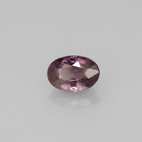 Granada de mudança de cor multicolorido natural 0,68ct, corte oval, VS