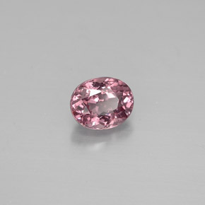 Granada de mudança de cor multicolorido natural 0,58ct, corte oval, VS