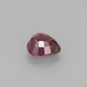 Granada de mudança de cor multicolorido natural 0,92ct, formato de pêra, VS