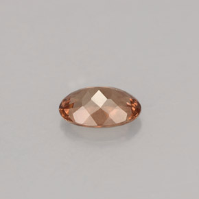 Granada que muda de cor Castanho Dourado a Rosa Natural 0.94ct, Corte Oval, VS-SI