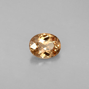 Granada de mudança de cor multicolorido natural 0,64ct, corte oval, VVS-VS