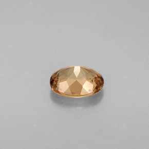 Granada de mudança de cor multicolorido natural 0,64ct, corte oval, VVS-VS