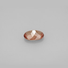 Granada de mudança de cor multicolorido natural 0,88ct, corte oval, VS