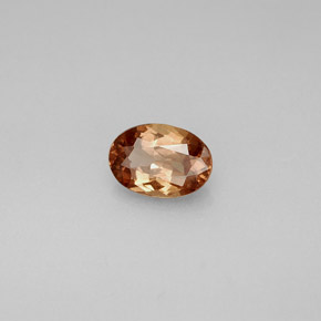 Granada de mudança de cor mudança de cor natural 1,00ct, corte oval, VS