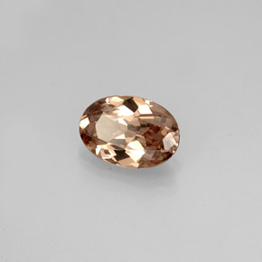 Granada de mudança de cor multicolorido natural 0,75ct, corte oval, VVS-VS