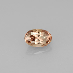 Granada de mudança de cor multicolorido natural 0,73ct, corte oval, VS-SI
