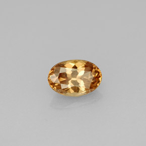 Granada de mudança de cor multicolorido natural 0,66ct, corte oval, VS